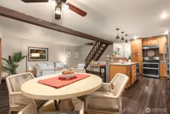 Breakfast Nook Off Kitchen