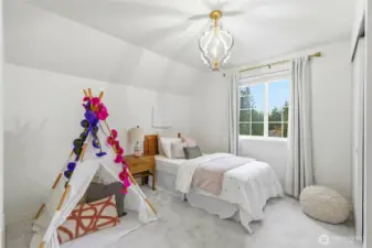 Upstairs 3rd bedroom