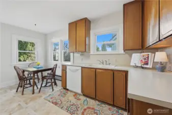 Kitchen with Eating Space