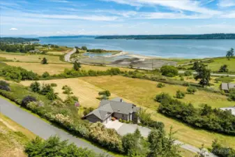 Hard to find a more spectacular setting on Whidbey Island, or even in Washington State.