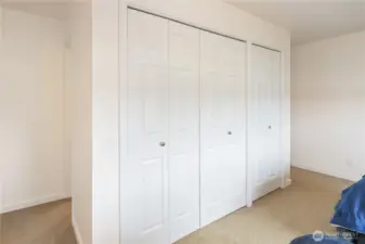 Storage. There is ample room for a nights stay or longer.