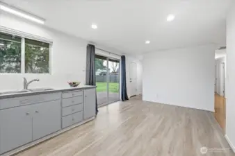 Kitchen with Eating Space