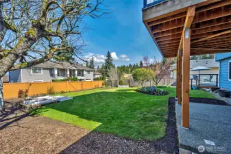 Farm to table! Raised beds just waiting for your favorite vegetables and herbs to be planted.