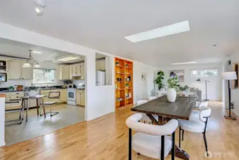 Open concept give so many options for modern living.