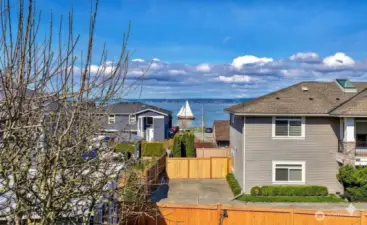 This stunning vantage point always has something to offer, whether watching the boats go by on a beautiful day or watching a passing storm.