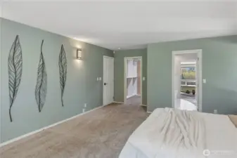 Another shot of the primary suite