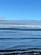 Beach facing West