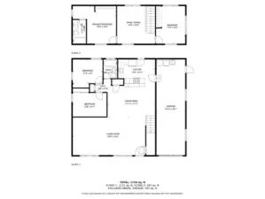 Don't miss the large garage! Park two smaller cars tandem, or one larger vehicle and leave space for tons of storage, projects, etc!