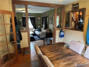 LIVING ROOM - From the Dining Rm. Front door on right...