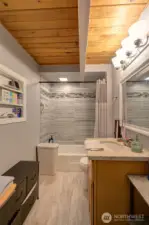Full bath (down stairs)