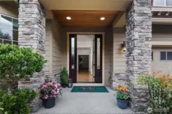Great Entrance  -flooded with light!