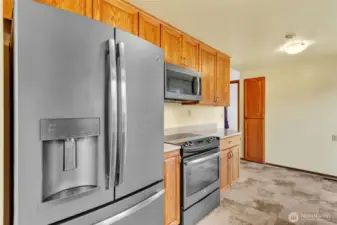 All appliances stay in the kitchen
