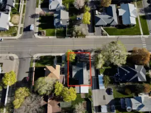 Property lines for reference only