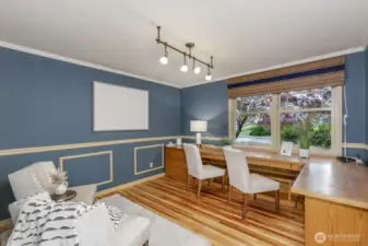 Main floor office.  Could also be a guest room.