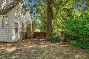 South side of property.