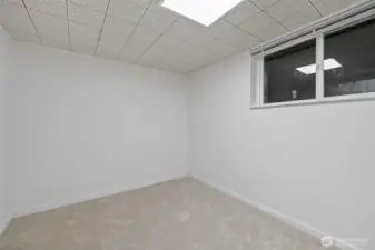 Lower level 4th bedroom, it is below grade and would be real cool in the summer.