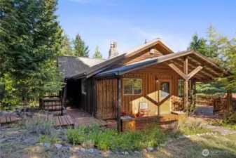 Privacy awaits at the top of the hill!