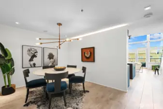 2nd bedroom, however the seller uses it as a dining room