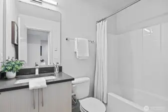Upstairs guest bath