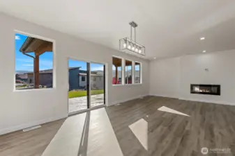 south view from great room