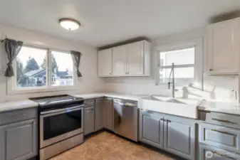 Farmers kitchen sink