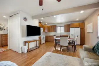 ADU Living Room & Kitchen