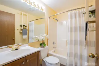 Full bathroom upstairs