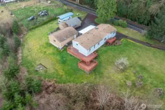 Aerial View of Home Site