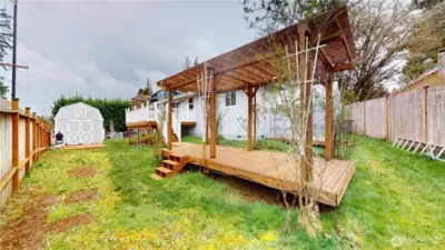 Reimagine this space...perfect for outdoor gatherings!