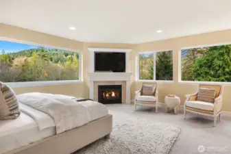 Primary suite on the 2nd floor.