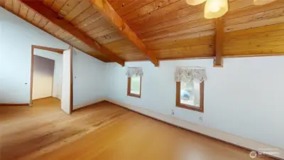 2nd floor loft room. Photo is digitally altered.