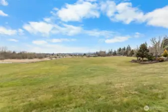 One of the many neighborhood open spaces