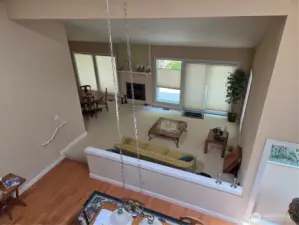 View from the loft