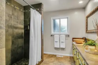 Downstairs bedroom.