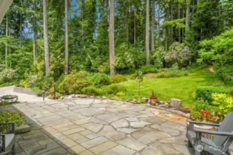 Front yard patio.