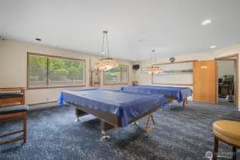 Clubhouse game room