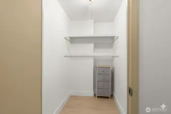 Large entry closet