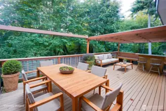 Virtually Staged Deck