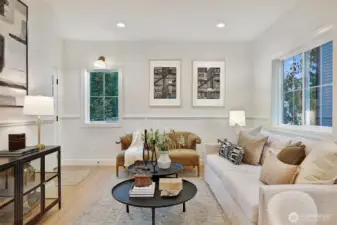 Even on the gloomiest of PNW days, this home stays bright and airy!