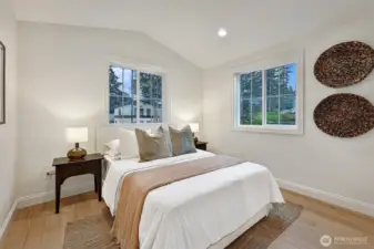 Second bedroom on upper level.