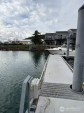 Finally, a close up of the Desirable Outer Boat Slip