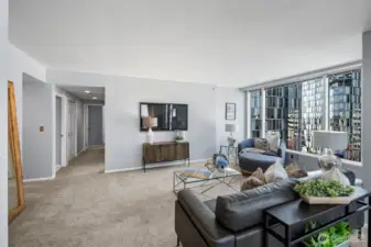 Well-designed floor plan with privacy between bedrooms