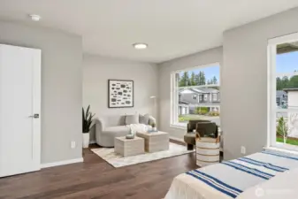 Generously sized and thoughtfully designed, this versatile space easily adapts to your needs, whether for work, play, or hosting guests.