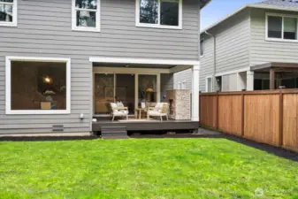 Effortless Landscape Care: Integrated irrigation system designed for efficient, low-maintenance landscaping.