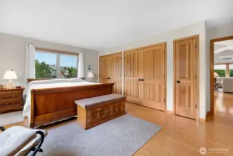 Upper primary bedroom