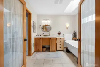 Entrance into upper primary bedroom