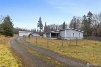 Main house & pump house