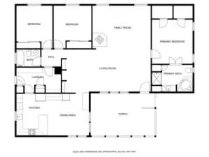 Main house floorpan