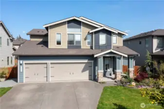 Air Conditioning 2 years old, electronic air cleaner plus tankless gas water heater. Overhead storage racking in garage stays with home.