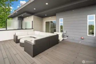 Roof top deck